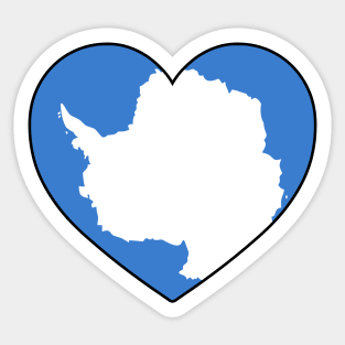 Heart - Antarctica _042 Sticker